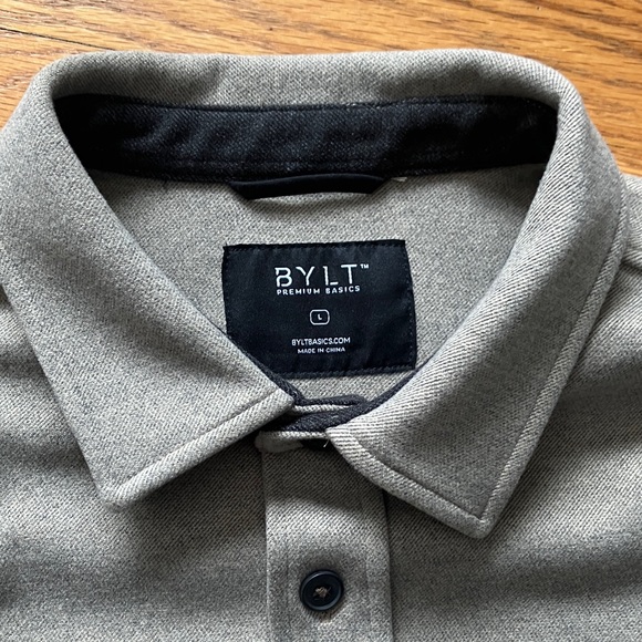 BYLT Premium Basics men's overshirt - Picture 10 of 14